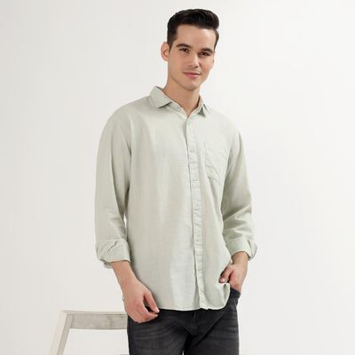 Men's 100% Cotton Casual Shirt