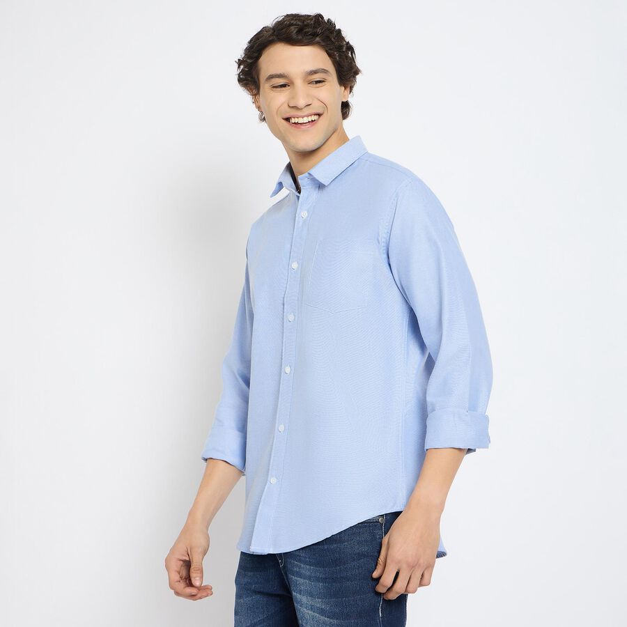 Men's Casual Shirt, हल्का नीला, large image number null