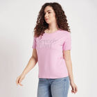 Round Neck T-Shirt, Pink, small image number null