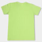 Boys' Half Sleeves T-Shirt, Light Green, small image number null