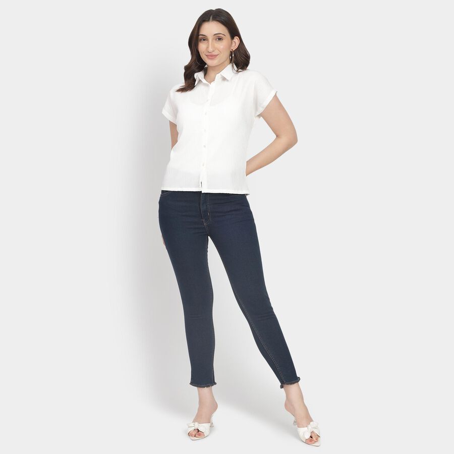 Ladies' Shirt, ऑफ व्हाइट, large image number null