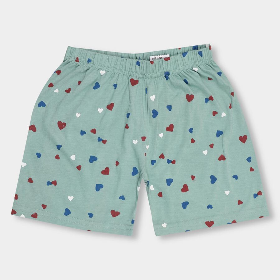 Girls' Shorts , Light Green, large image number null