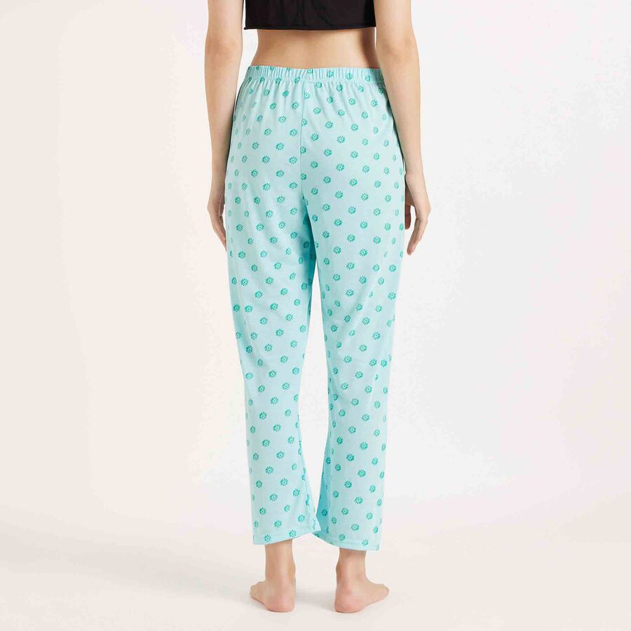 Printed Pyjama, हल्का हरा, large image number null