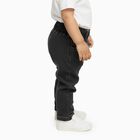 Infants' Dark Charcoal Black Relaxed Fit Cartoon Print Jeans, Dark Grey, small