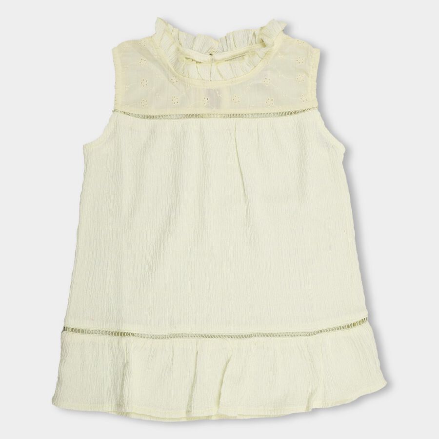 Girls' T-Shirt, पीला, large image number null