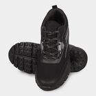 Men's Jet Black Lace-Up Sports Shoes, Black, small image number null