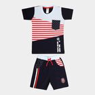 Boys Cotton Baba Suit, Light Blue, small image number null