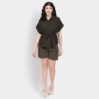 Ladies' Shirt, ओलिव, small
