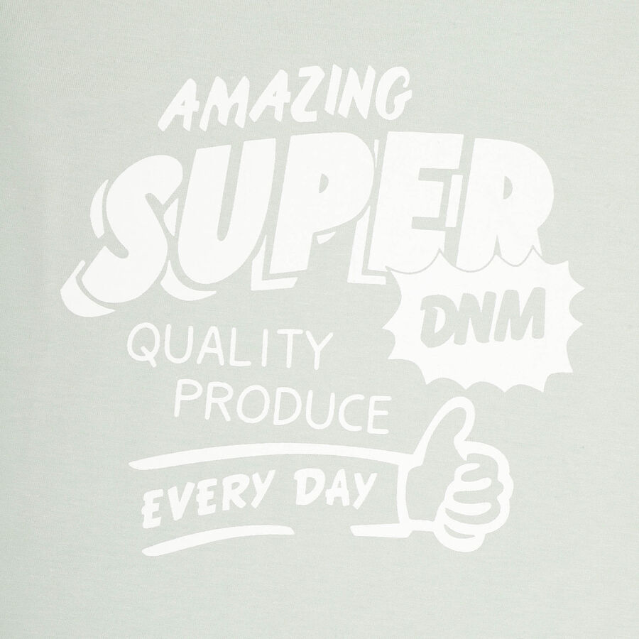 Boys Cotton T-Shirt, Light Green, large image number null