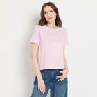 Ladies' Round Neck T-Shirt, लाइलेक, small image number null