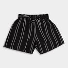 Girls' Shorts, काला, small image number null