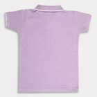 Boys Solid T-Shirt, लाइलेक, small image number null
