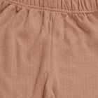 Girls Muted Brown Thermal Lower, Brown, small image number null