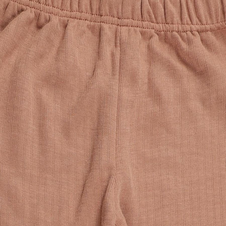 Girls Muted Brown Thermal Lower, Brown, large image number null