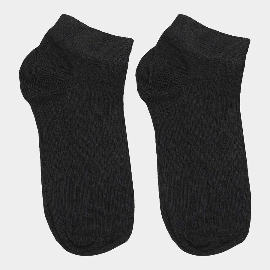 Solid Socks, Black, large image number null