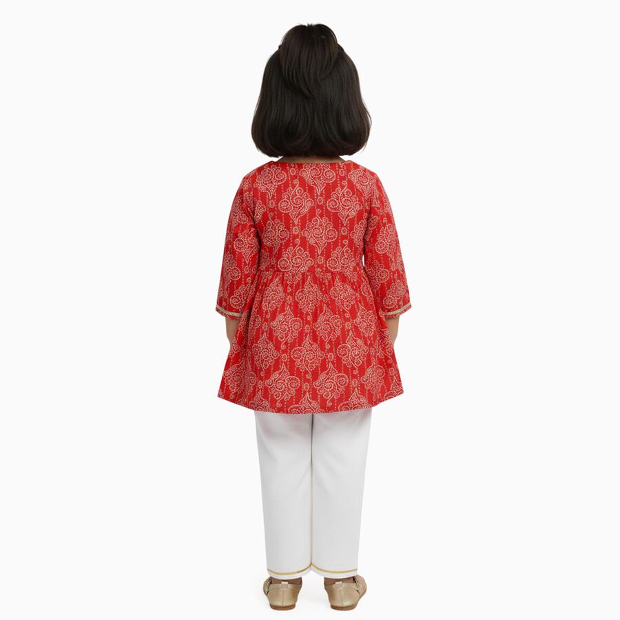 Girls' Fusion Set, Red, large