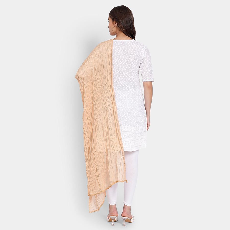 Ladies' Dupatta, Beige, large image number null