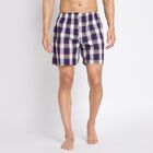 Men's 100% Cotton Boxers, नेवी ब्लू, small image number null