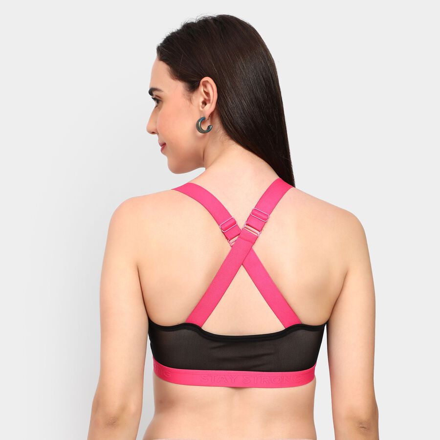 Ladies' Bra, Black, large image number null