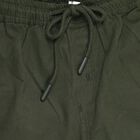 Boys' 100% Cotton Trousers, Olive, small image number null