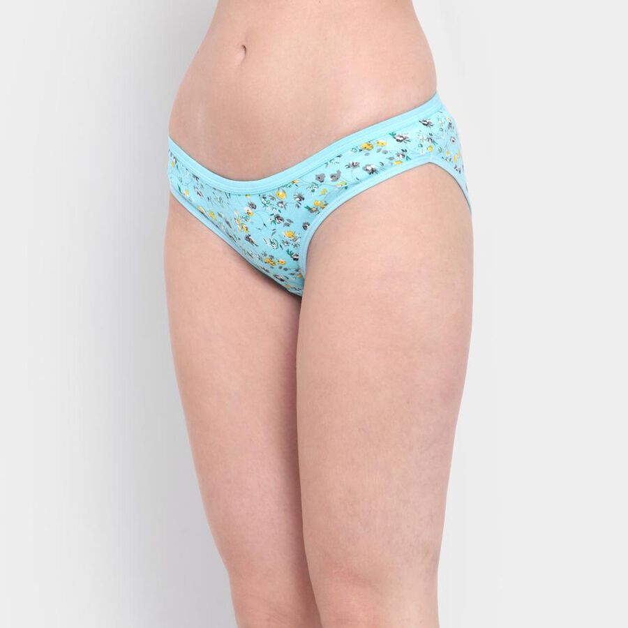 Printed Panty, Dark Green, large image number null