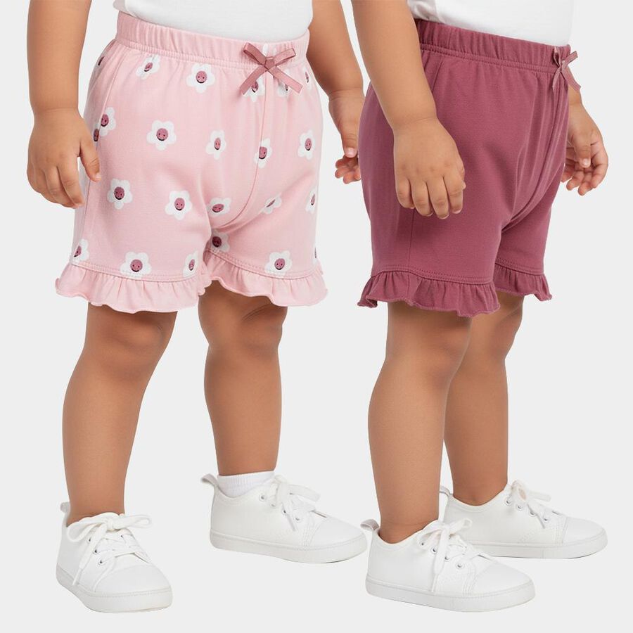 Infants' Half Pant, हल्का गुलाबी, large