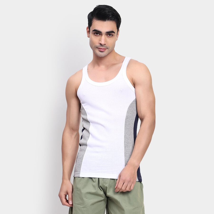 Men's Gym T-Shirt, White, large image number null