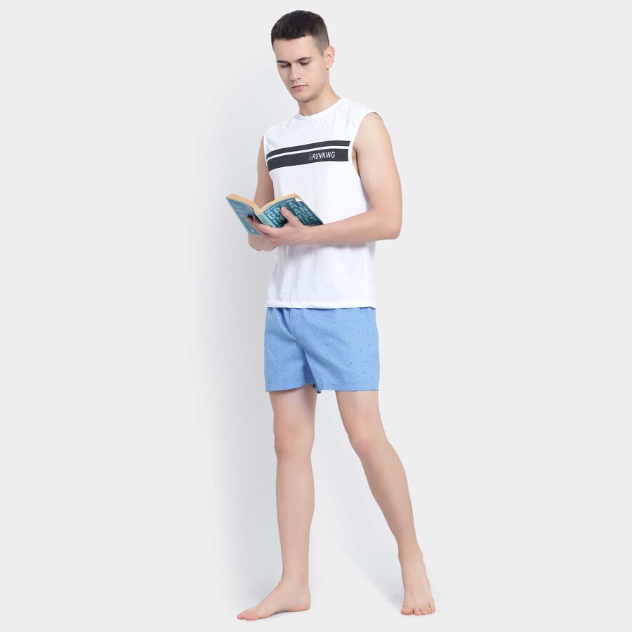 Cotton Boxers, Dark Blue, large image number null
