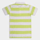 Boys' 100% Cotton Half Sleeves T-Shirt , हल्का हरा, small
