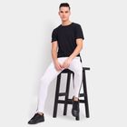 Men's Track Pants, मिश्रित हल्का ग्रे, small image number null