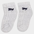 Boy's Socks (Pack of 2), मिश्रित हल्का ग्रे, small image number null