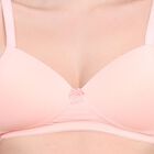 Solid Bra, पीच, small image number null