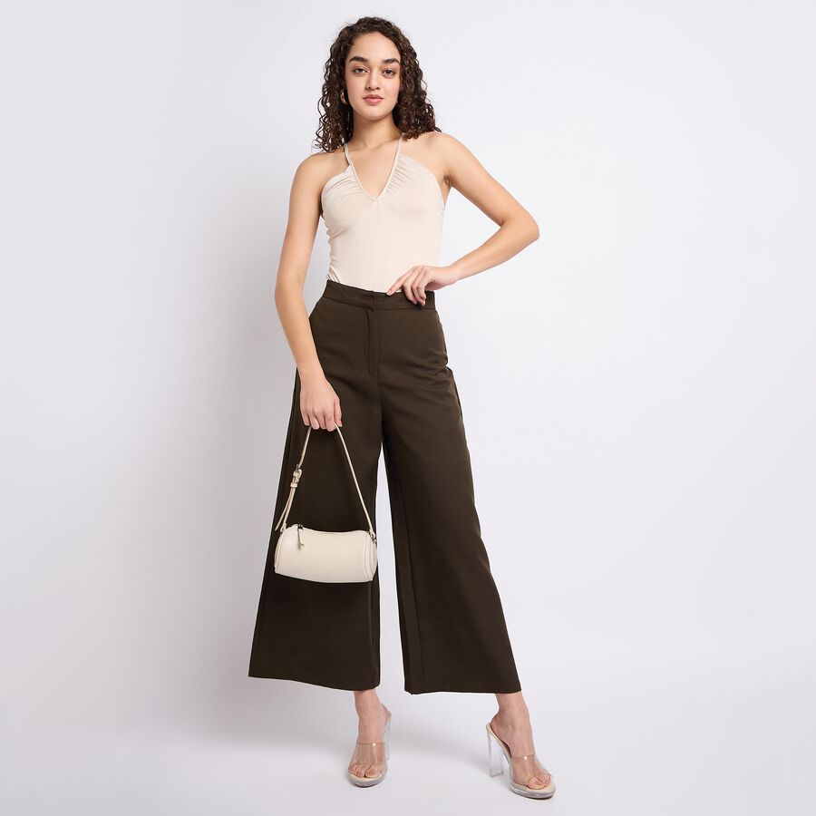 Ladies' Trousers, Olive, large