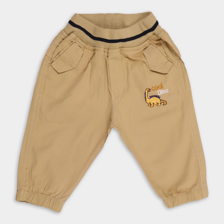 Infants' 100% Cotton Trousers, गहरा पीला, large image number null