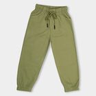 Boys' 100% Cotton Basic Five Pockets Trouser , Olive, small image number null