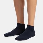 Men's Ankle Length Socks Pack of 3 ( Navy Blue, Charcoal, Black ), नेवी ब्लू, small