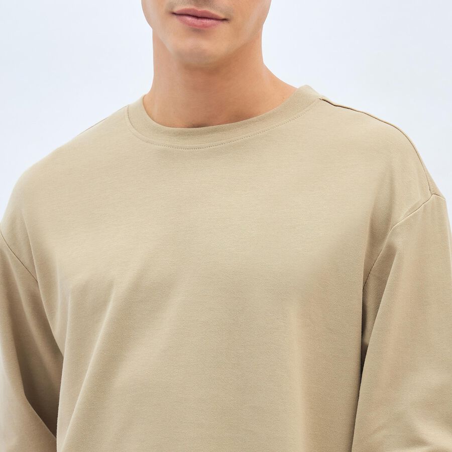 Men's T-Shirt, Beige, large image number null