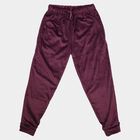 Girls Purple Jogger Cuffed Hem Pyjama, Purple, small