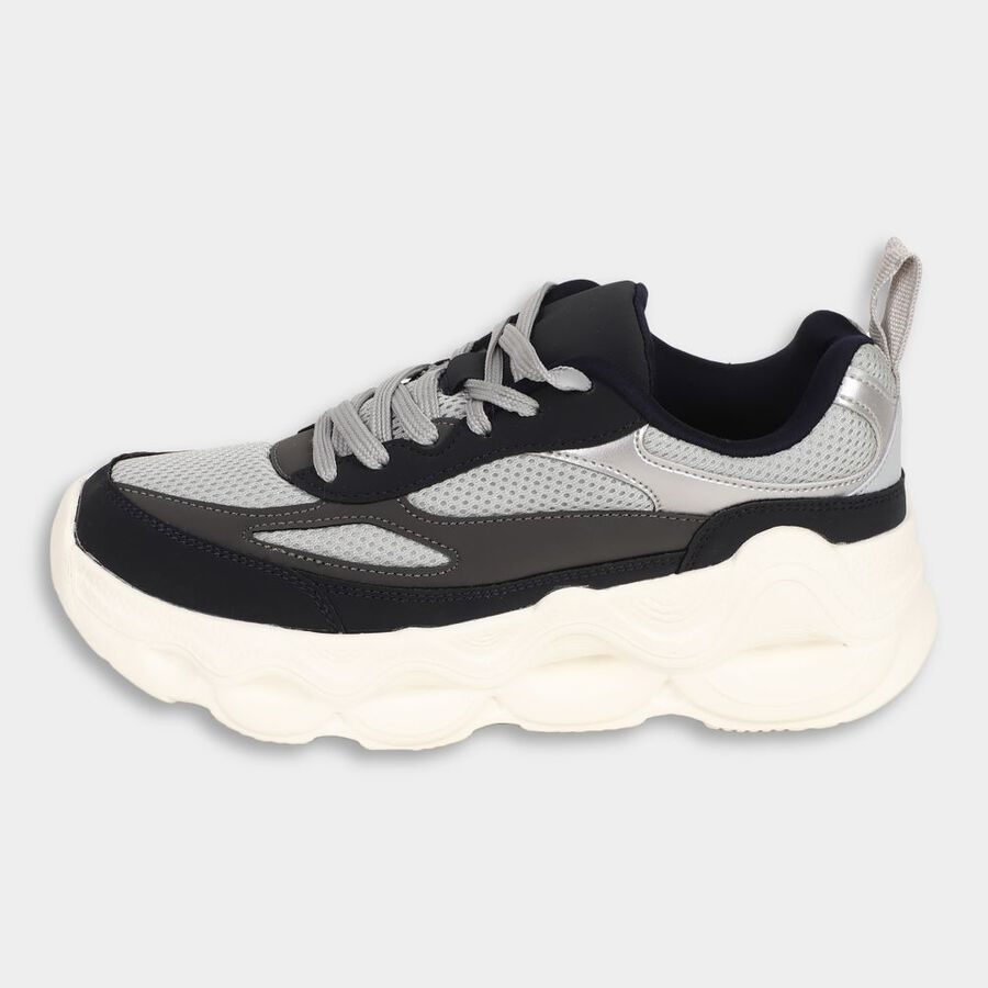 Men's Sport Shoes, Navy Blue, large