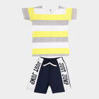 Boys Cotton Baba Suit, Yellow, small image number null