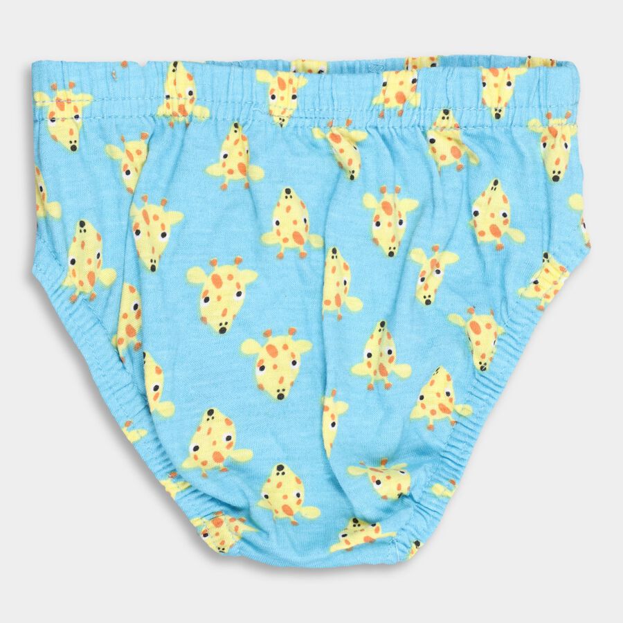 Boys' 100% Cotton Briefs, Light Blue, large image number null