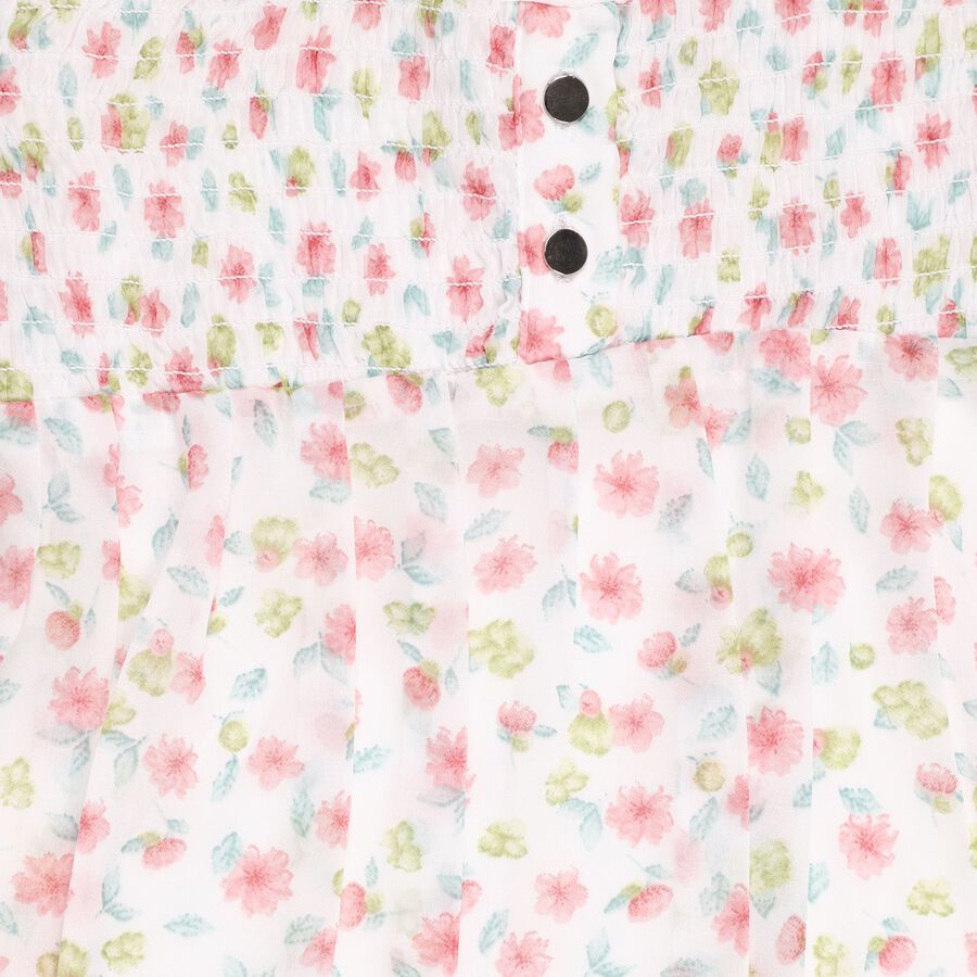 Girl's T-Shirt, सफ़ेद, large image number null