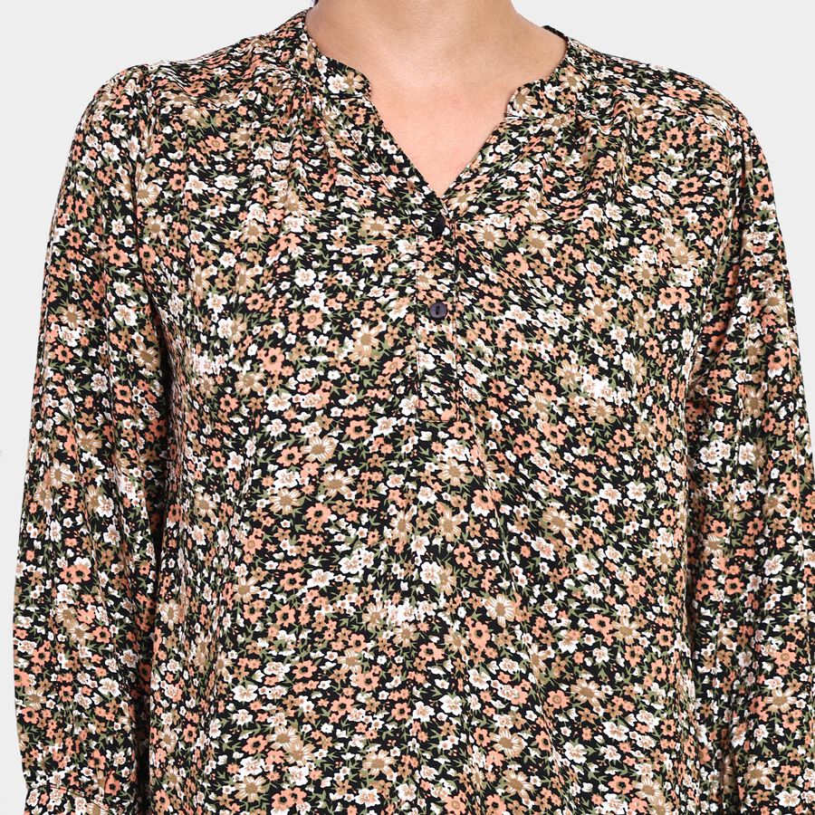 Ladies' Top , काला, large image number null