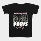 Girls' T-Shirt, Black, small