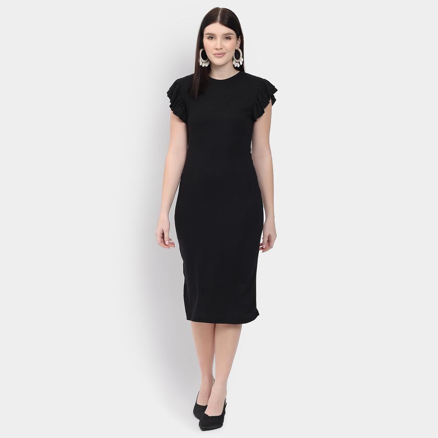 Ladies' Dress, Black, large image number null