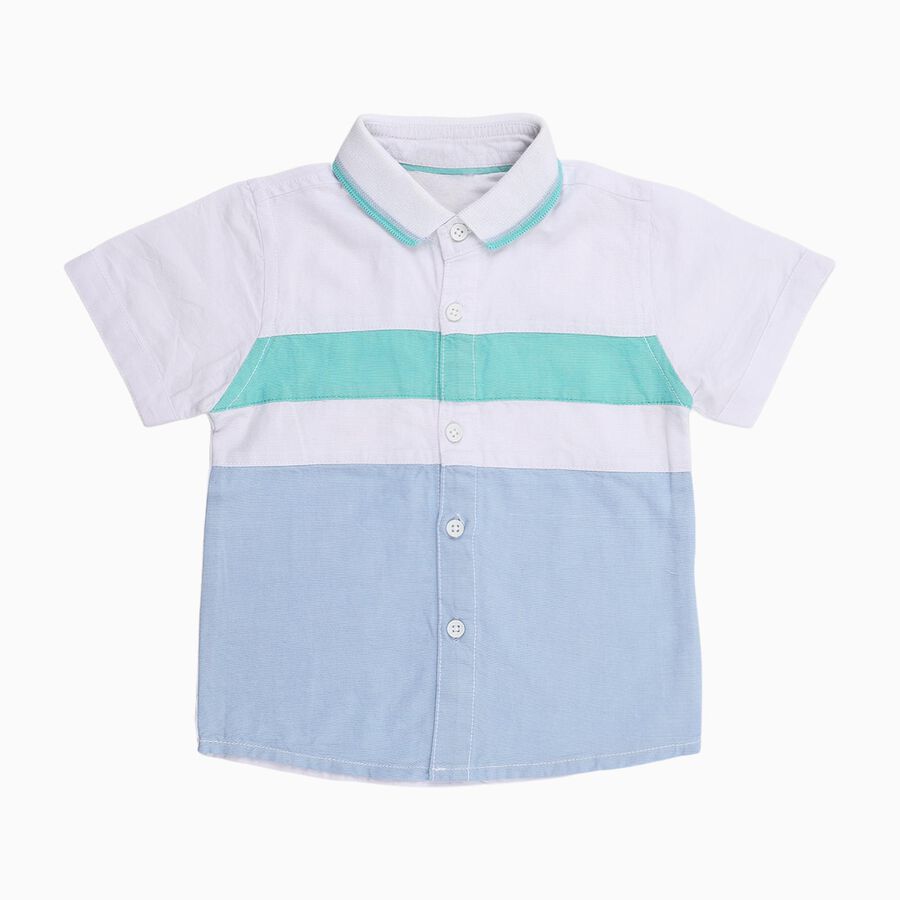 Infants' 100% Cotton Shirt, सफ़ेद, large image number null