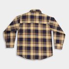 Boys' 100% Cotton Casual Shirt, नेवी ब्लू, small image number null