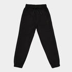 Boys Cotton Joggers, Black, small image number null