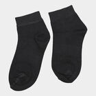 Girls Solid Basic Socks, Black, small image number null