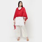 Cotton Printed Dupatta, Red, small image number null